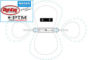 Reed Switch Magnet Interaction PTM on Digi-Key