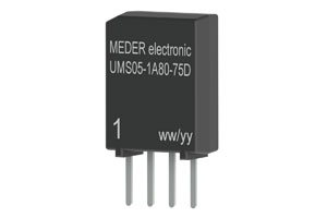 UMS series Reed Relay miniature SIL package